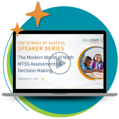 Laptop with webinar presentation