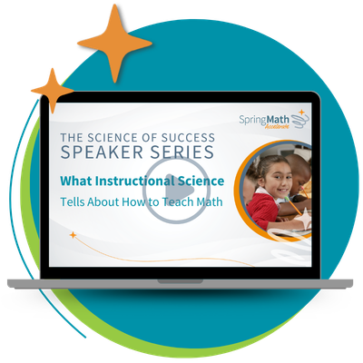 Laptop with webinar presentation